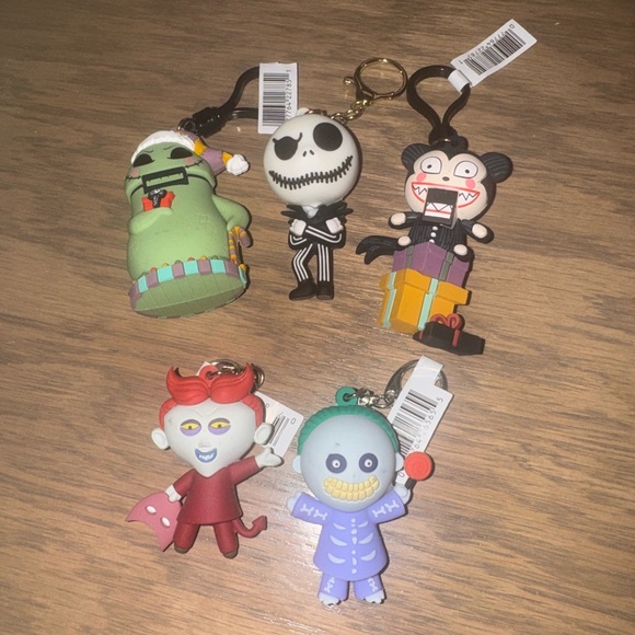 Disney Other - Nightmare Before Christmas Keychain Bundle